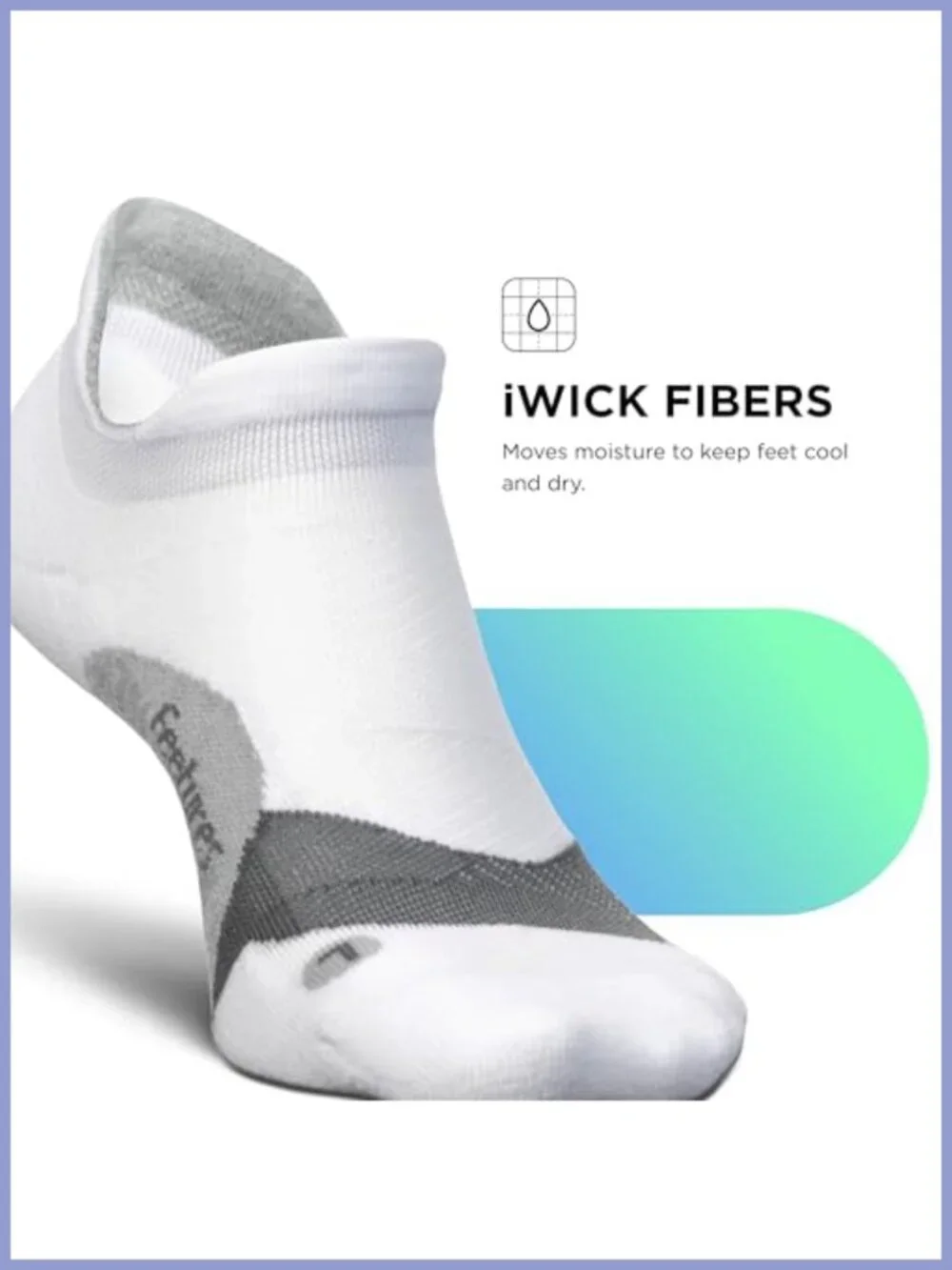 Elite Light Cushion No Show Tab Athletic Running Socks 3 Pair Pack